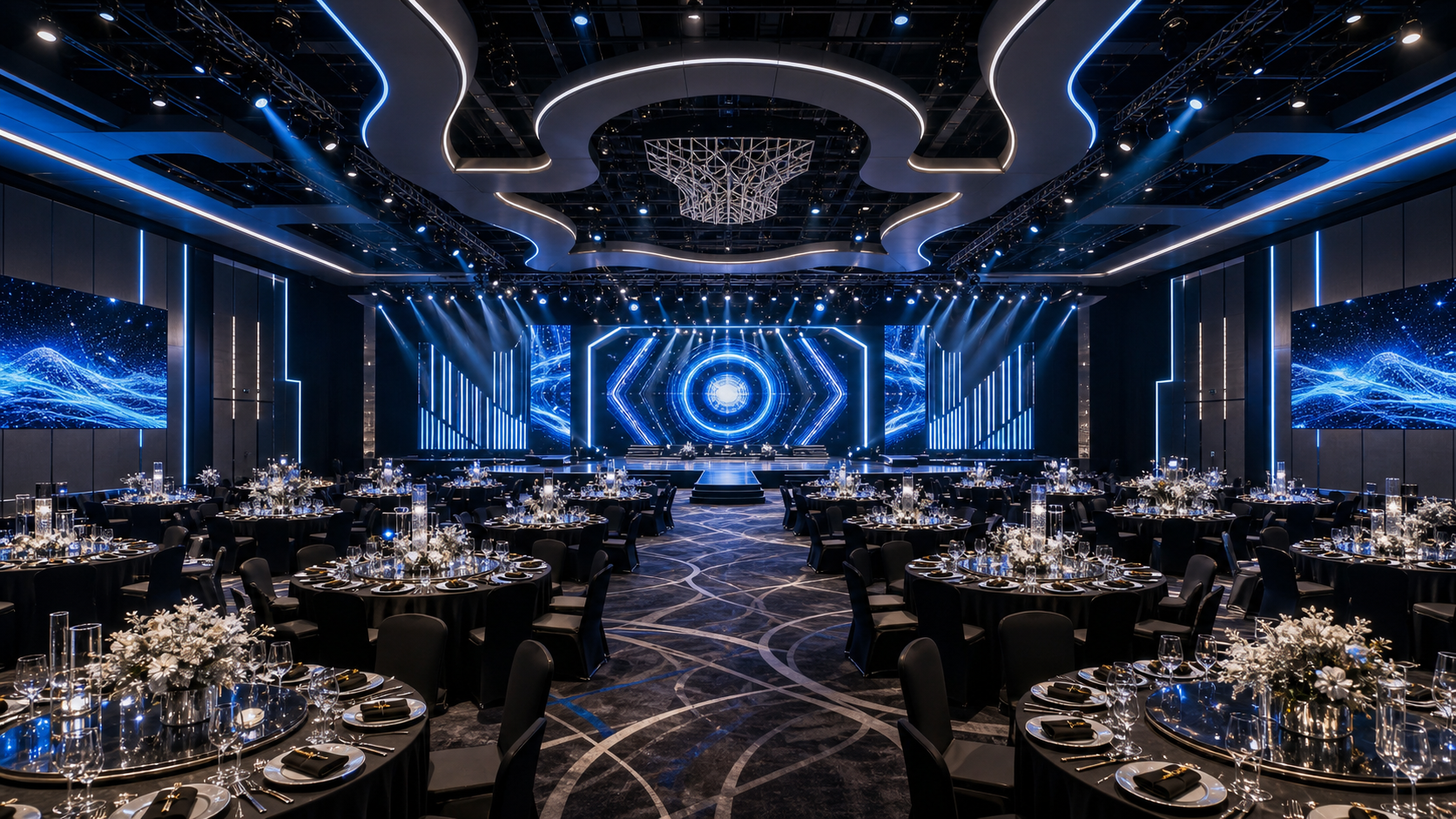 Starry Ocean Technology Hall banquet hall design direction